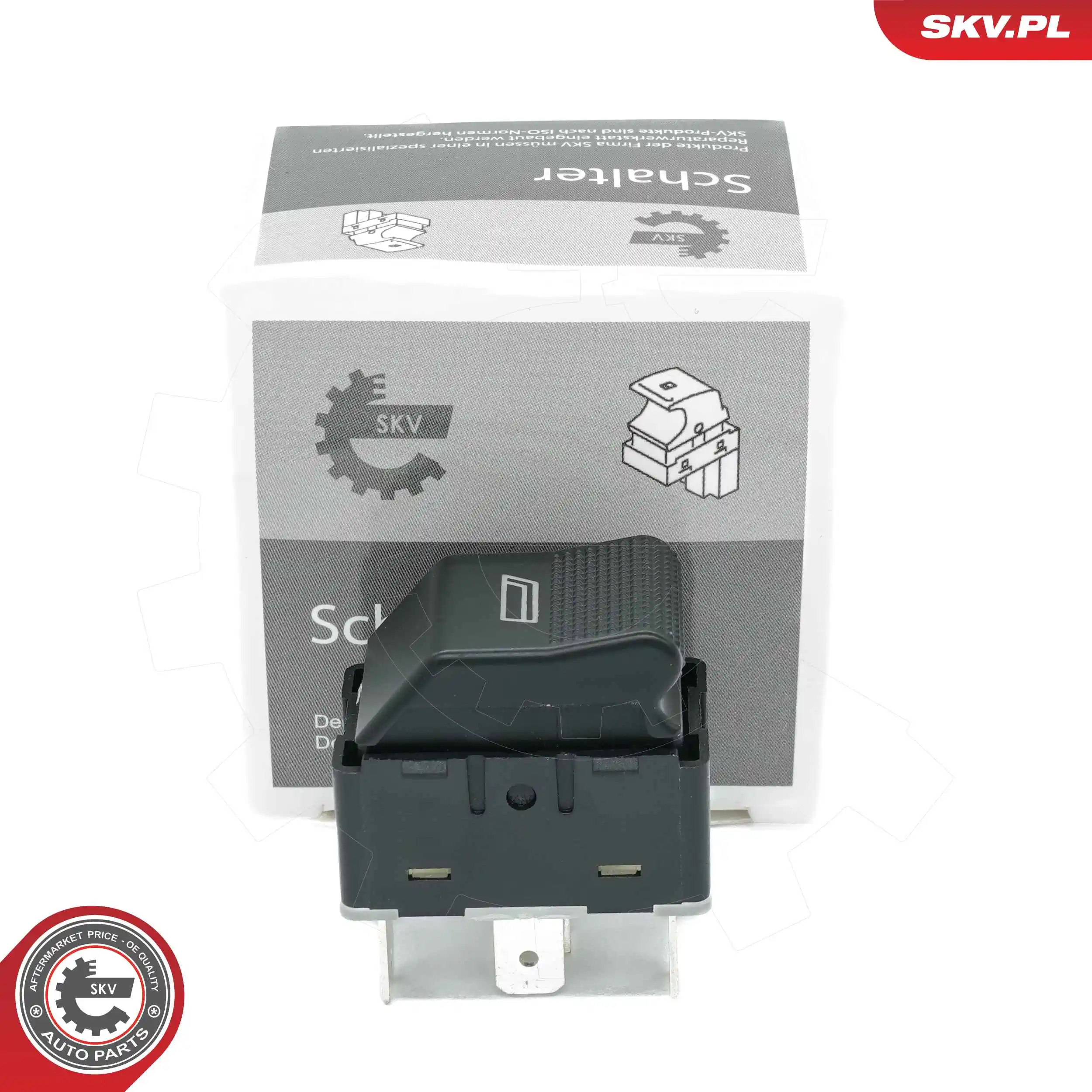 Switch, window regulator